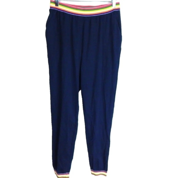Modcloth x Collectif Rainbow Trim Jogger Leggings - Picture 1 of 3